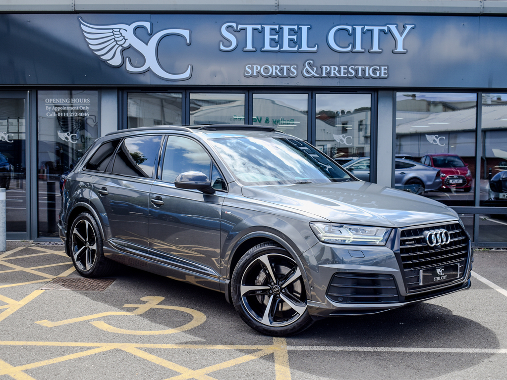 Audi Q7 Tdi Quattro S Line Black Edition Black