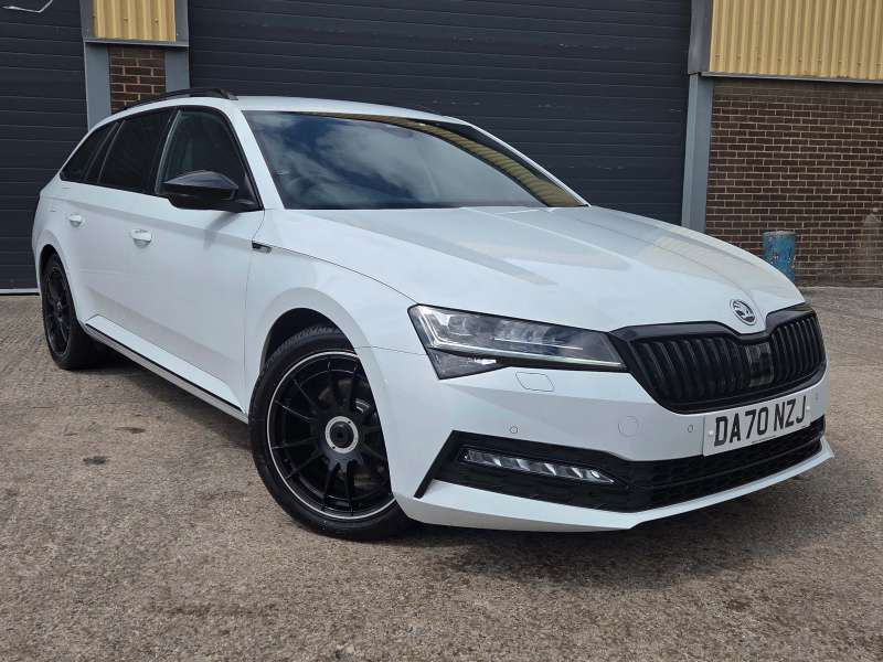 Skoda Superb 2.0 Se Tdi 148 Bhp In Silver With 49,681 Miles Silver #1