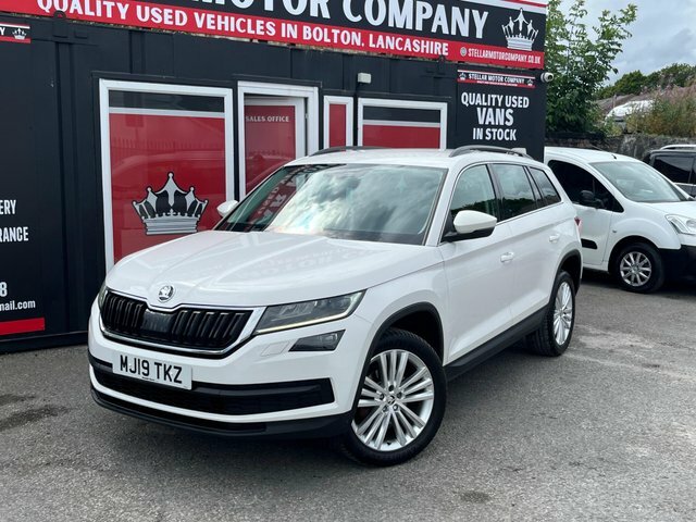 Skoda Kodiaq 2019 1.5 Tsi Act Se L Dsg Euro 6 Ss 7 Seat White