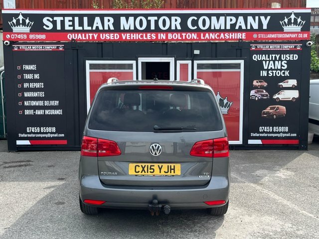 Volkswagen Touran 2015 1.6 Tdi Se Euro 5 Grey #6