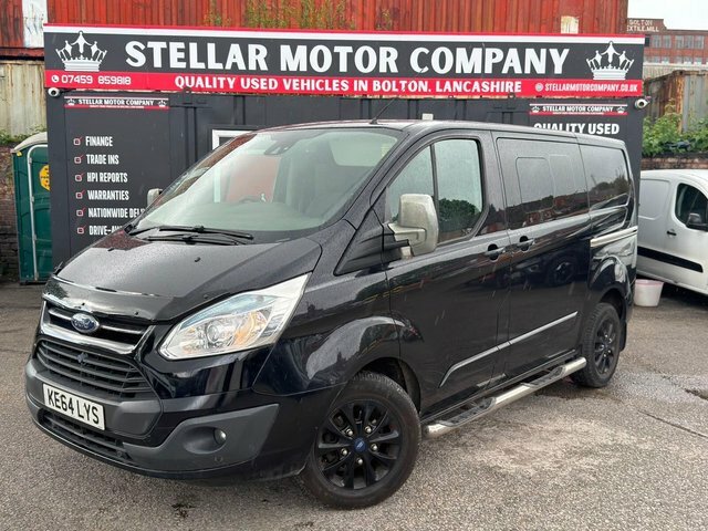 Ford Transit Custom 2.2 Tdci 350 Trend Fwd L3 H3 Euro 5 Black #1
