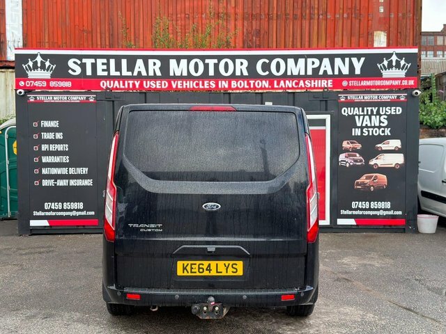 Ford Transit Custom 2.2 Tdci 350 Trend Fwd L3 H3 Euro 5 Black #4