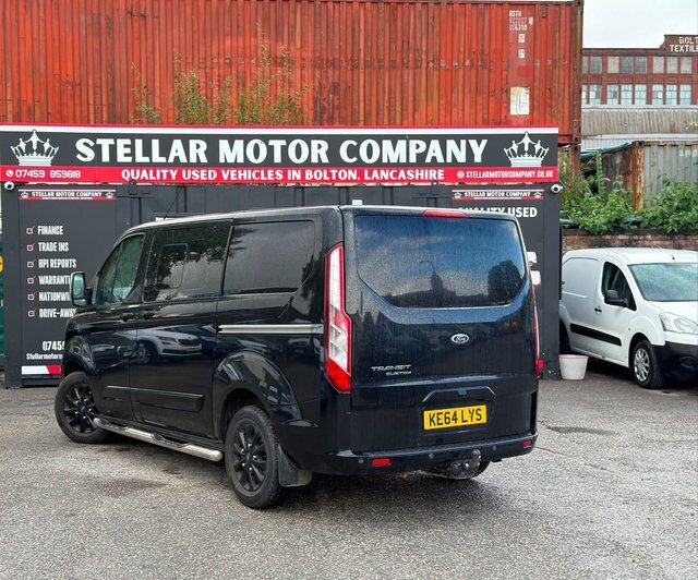 Ford Transit Custom 2.2 Tdci 350 Trend Fwd L3 H3 Euro 5 Black #6