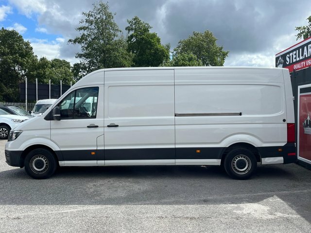 Volkswagen Crafter 2018 2.0 Tdi Cr35 Trendline Fwd Lwb High Roof Euro White #5