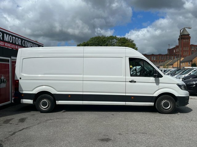 Volkswagen Crafter 2018 2.0 Tdi Cr35 Trendline Fwd Lwb High Roof Euro White #4