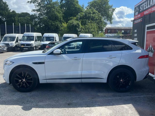 Jaguar F-Pace 2019 2.0 D240 Chequered Flag Awd Euro 6 Ss White #5