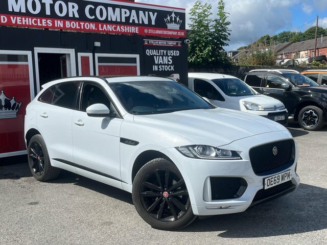 Jaguar F-Pace 2019 2.0 D240 Chequered Flag Awd Euro 6 Ss White #2