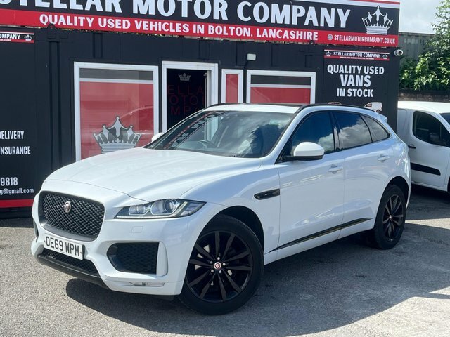 Jaguar F-Pace 2019 2.0 D240 Chequered Flag Awd Euro 6 Ss White