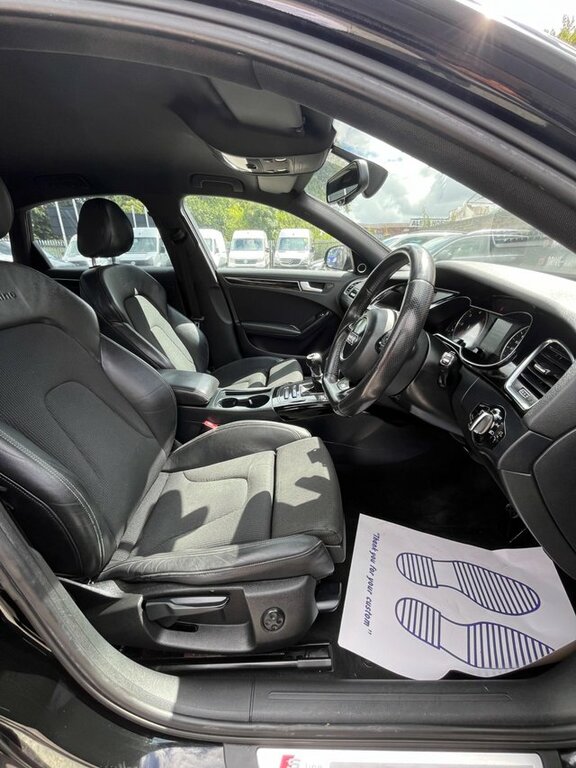 Audi A4 2.0 Tfsi Black Edition S Tronic Quattro Euro 6 S White #10