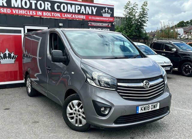 Vauxhall Vivaro 2018 1.6 Cdti 2700 Biturbo Ecotec Limited Edition Grey #2