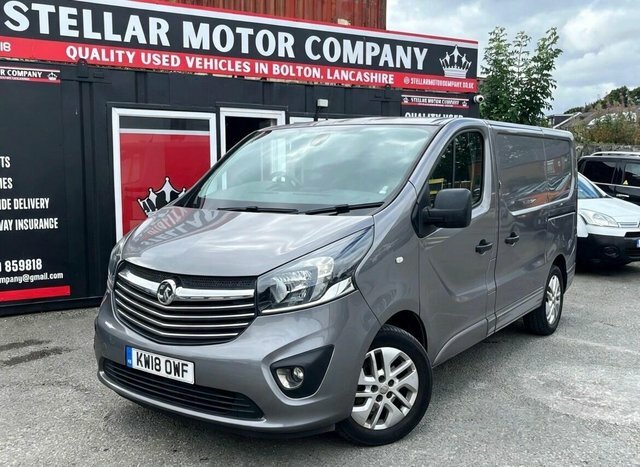Vauxhall Vivaro 2018 1.6 Cdti 2700 Biturbo Ecotec Limited Edition Grey