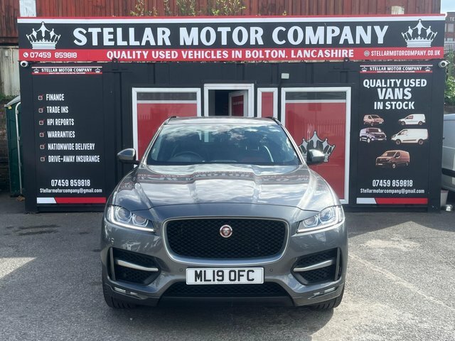Jaguar F-Pace 2019 2.0 D165 R-sport Euro 6 Ss Grey #3