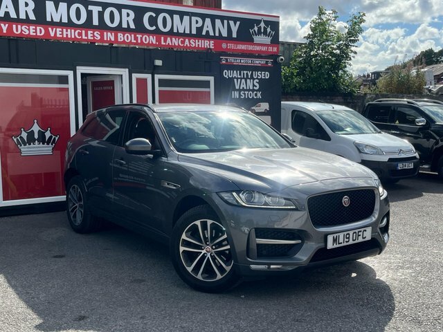 Jaguar F-Pace 2019 2.0 D165 R-sport Euro 6 Ss Grey #2
