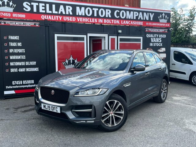 Jaguar F-Pace 2019 2.0 D165 R-sport Euro 6 Ss Grey