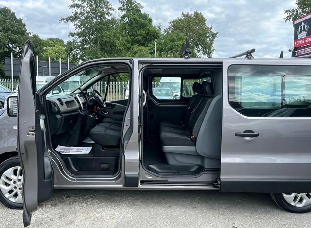 Renault Trafic 1.6 Ll29 Energy Dci 125 Sport Nav Euro 6 2018 Silver #11
