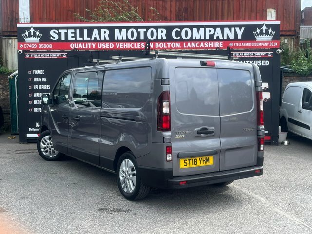 Renault Trafic 1.6 Ll29 Energy Dci 125 Sport Nav Euro 6 2018 Silver #8