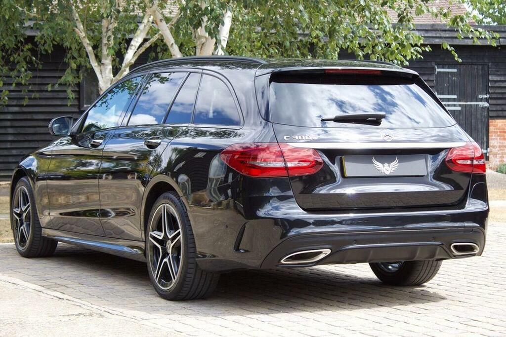 Mercedes-Benz C Class C300d Amg Line Edition Premium 9G-tronic Blue #12