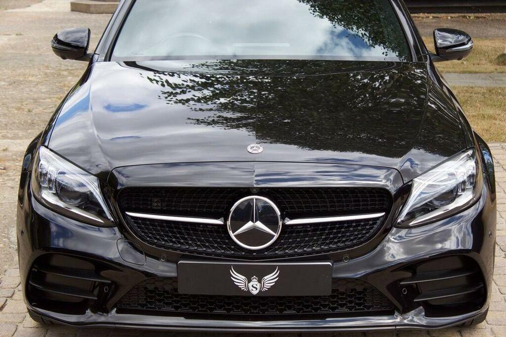 Mercedes-Benz C Class C300d Amg Line Edition Premium 9G-tronic Blue #26