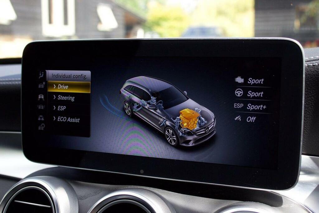 Mercedes-Benz C Class C300d Amg Line Edition Premium 9G-tronic Blue #21