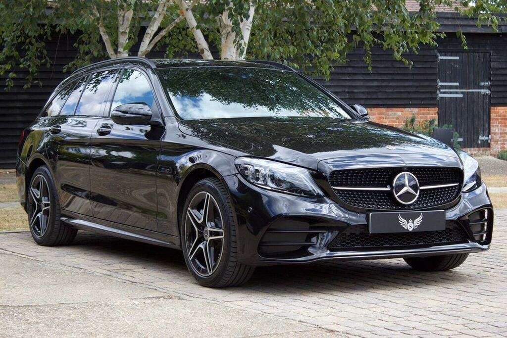 Mercedes-Benz C Class C300d Amg Line Edition Premium 9G-tronic Blue #11