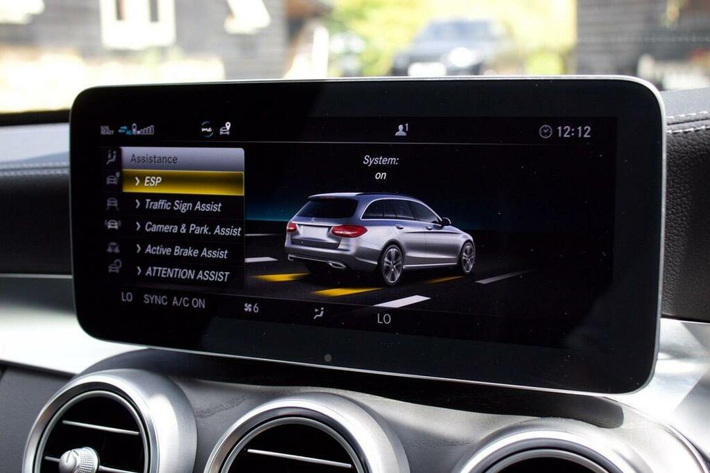Mercedes-Benz C Class C300d Amg Line Edition Premium 9G-tronic Blue #24