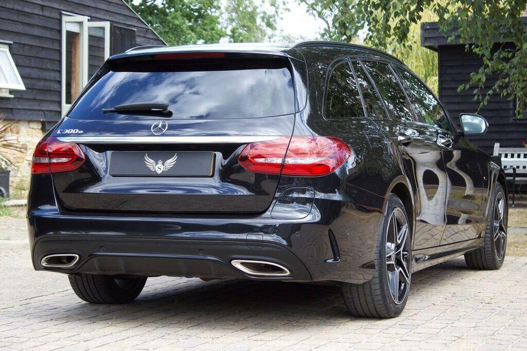 Mercedes-Benz C Class C300d Amg Line Edition Premium 9G-tronic Blue #10