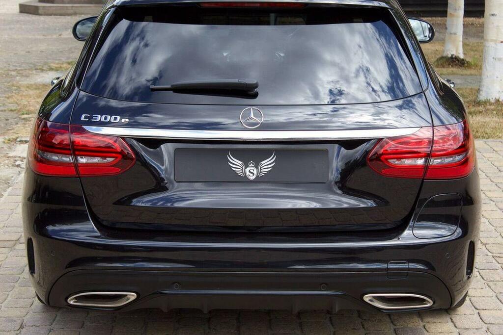 Mercedes-Benz C Class C300d Amg Line Edition Premium 9G-tronic Blue #27