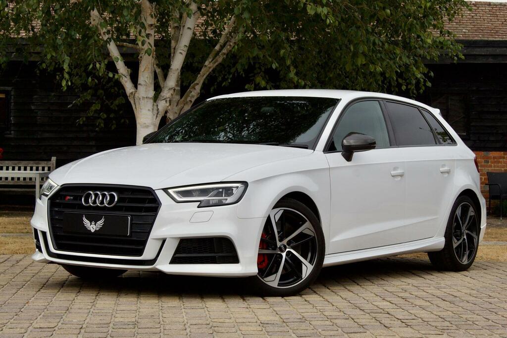 Audi S3 2.0 Tfsi Black Edition Sportback S Tronic Quattro EG68YJB White #5
