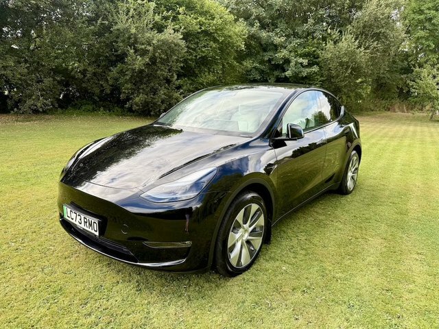 Tesla Model Y Motor Long Range Suv Black #4