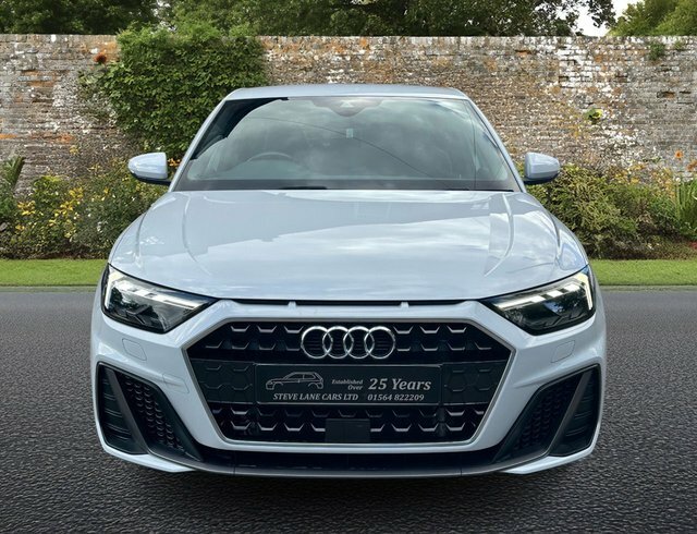 Audi A1 Tfsi 25 S Line White #5