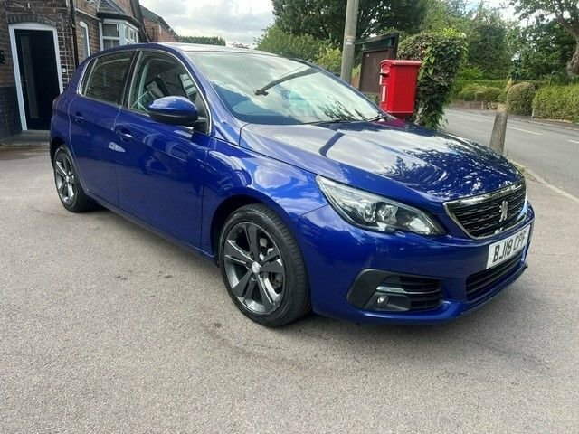 Peugeot 308 1.5 Bluehdi Allure Hatchback Eur Blue