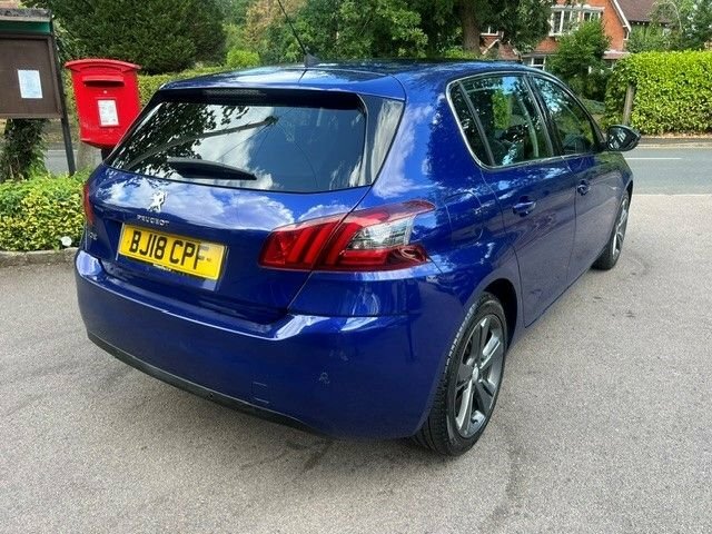 Peugeot 308 1.5 Bluehdi Allure Hatchback Eur Blue #4