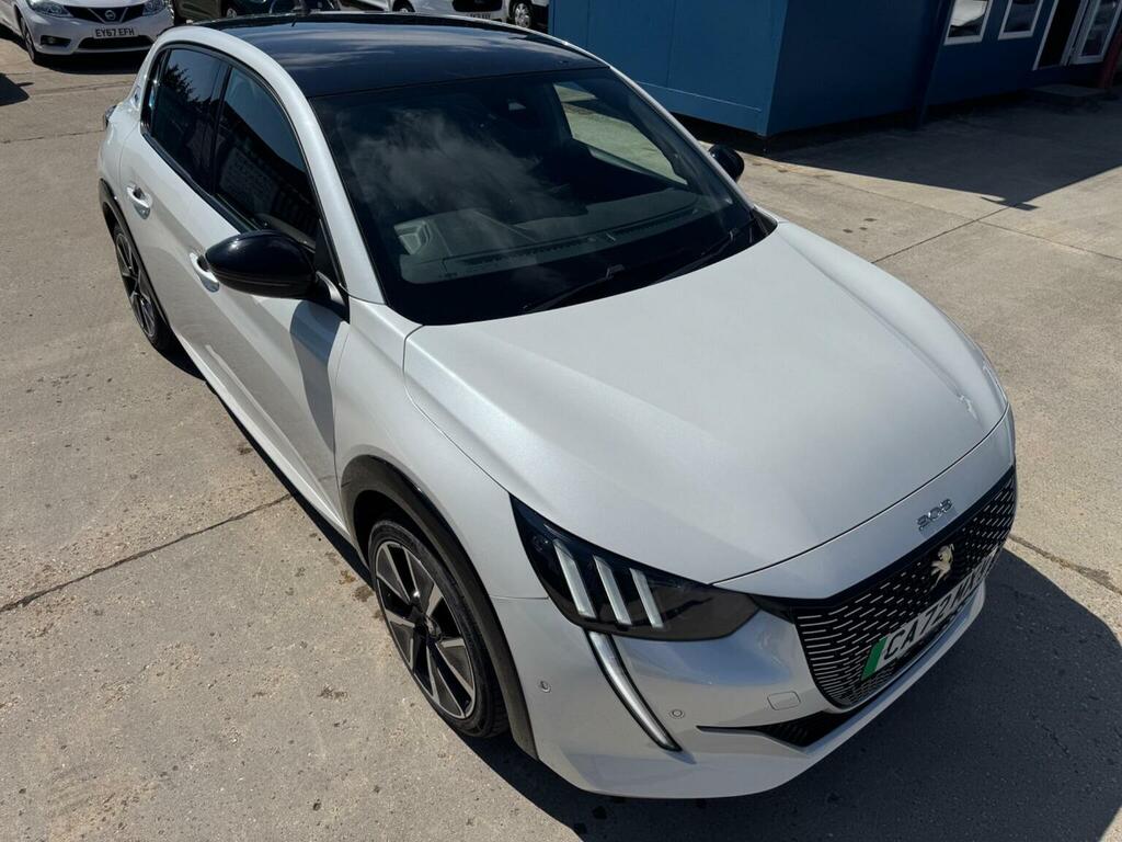 Peugeot e-208 Hatchback 50Kwh Gt 11Kw Charger 20227 White #4