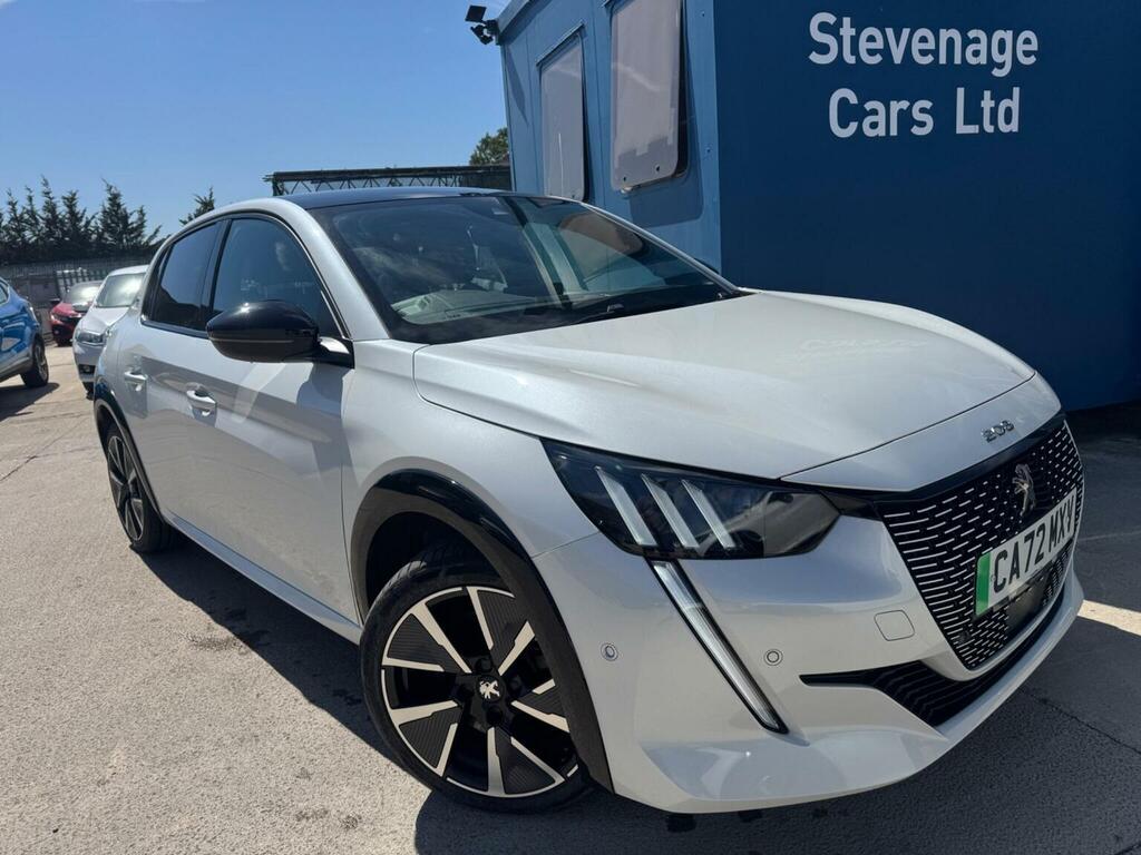 Peugeot e-208 Hatchback 50Kwh Gt 11Kw Charger 20227 White