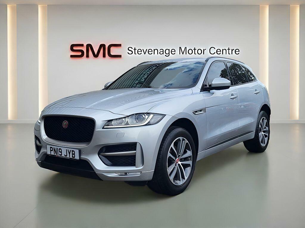 Jaguar F-Pace 2.0 D165 R-sport Euro 6 Ss Silver #4