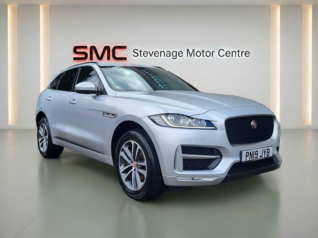 Jaguar F-Pace 2.0 D165 R-sport Euro 6 Ss Silver #6