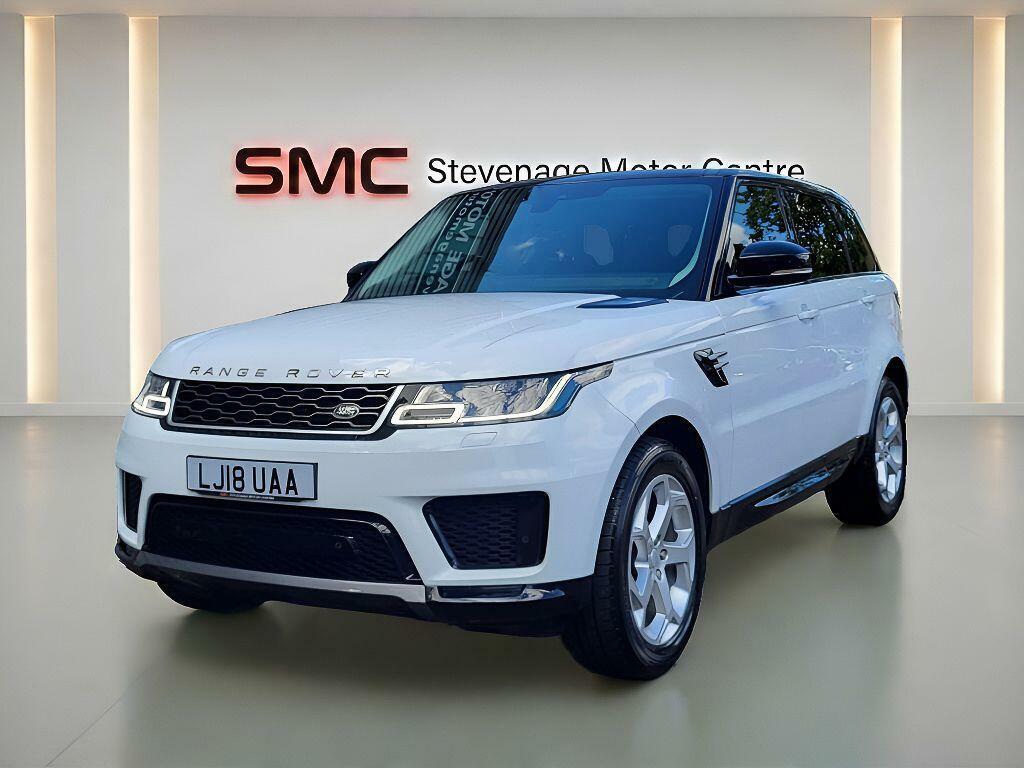 Land Rover Range Rover Sport 2.0 Sd4 Hse 4Wd Euro 6 Ss LJ18UAA White #4