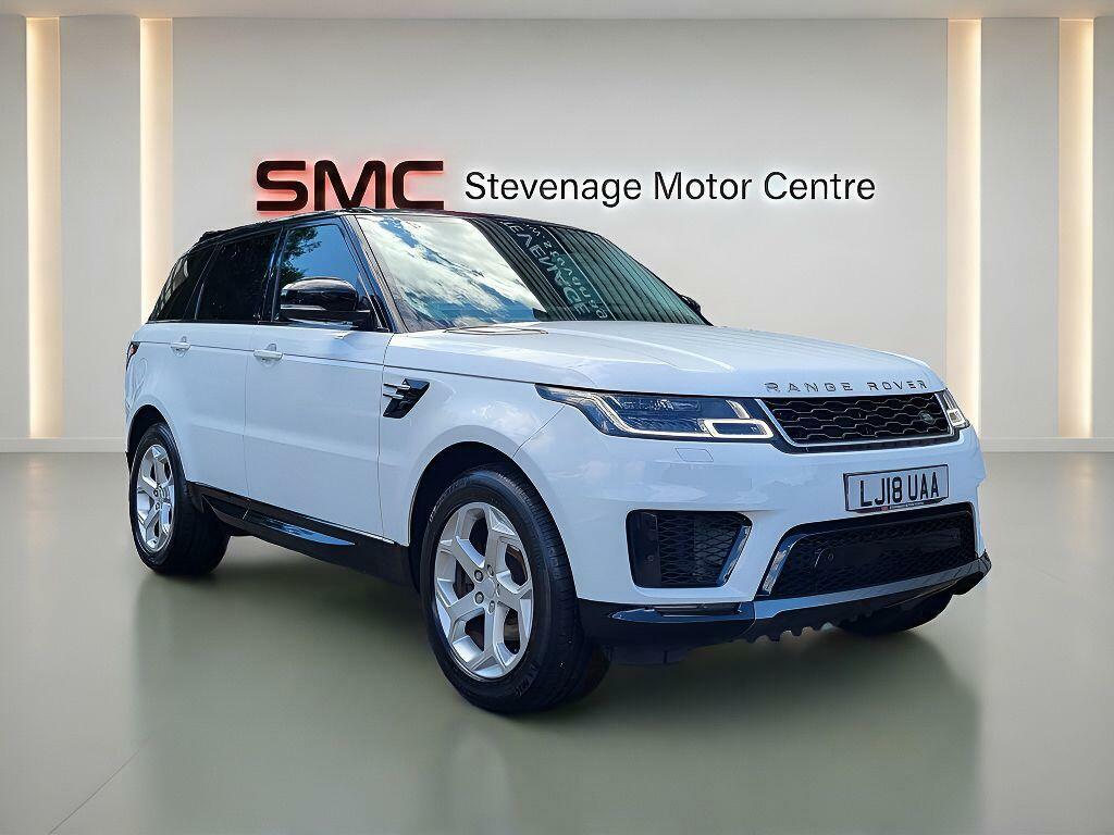 Land Rover Range Rover Sport 2.0 Sd4 Hse 4Wd Euro 6 Ss LJ18UAA White #6