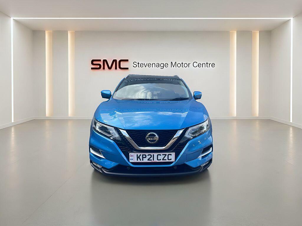 Nissan Qashqai 1.3 Dig-t N-motion Euro 6 Ss KP21CZC Blue #3