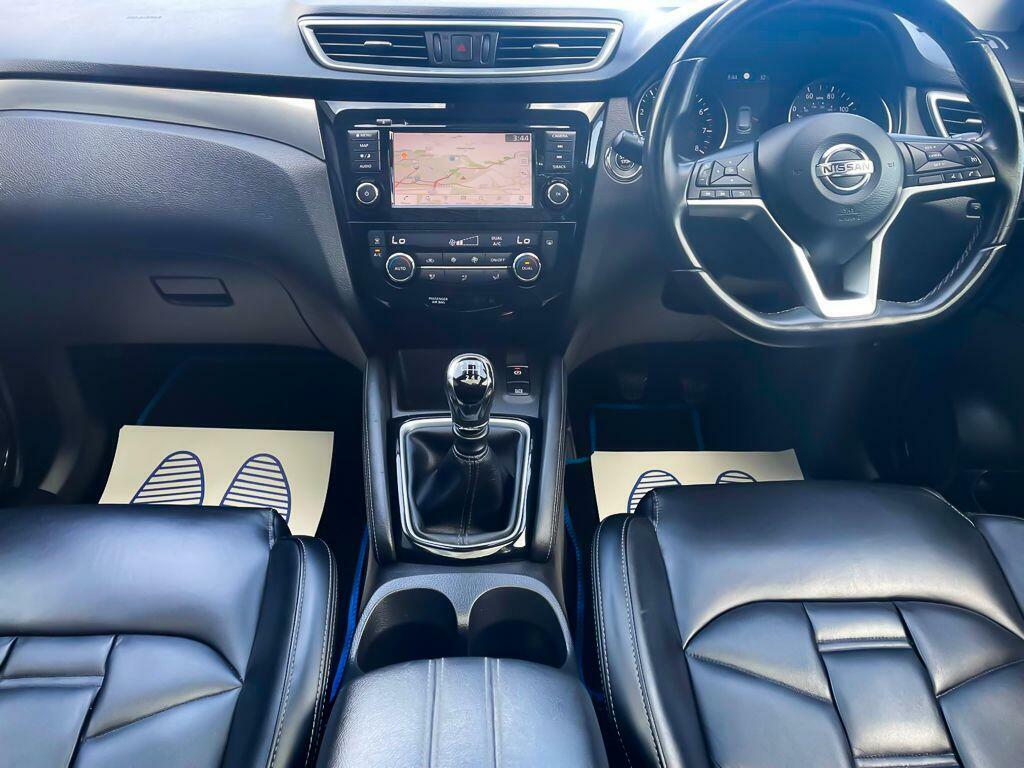 Nissan Qashqai 1.3 Dig-t N-motion Euro 6 Ss KP21CZC Blue #2