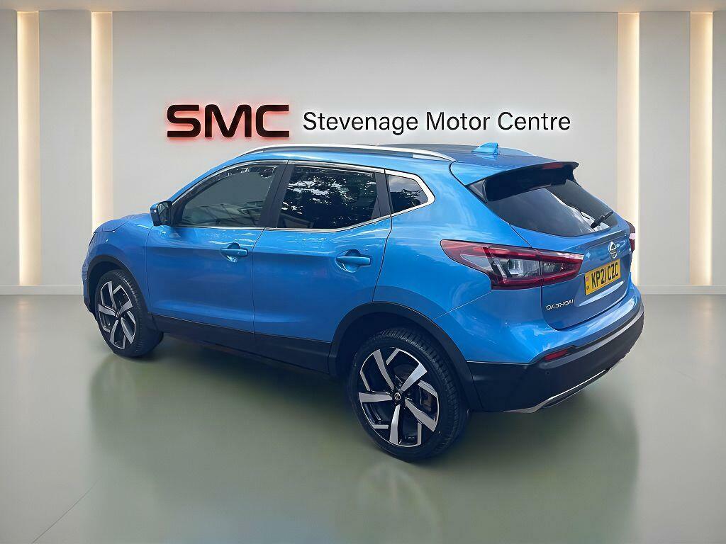 Nissan Qashqai 1.3 Dig-t N-motion Euro 6 Ss KP21CZC Blue #6