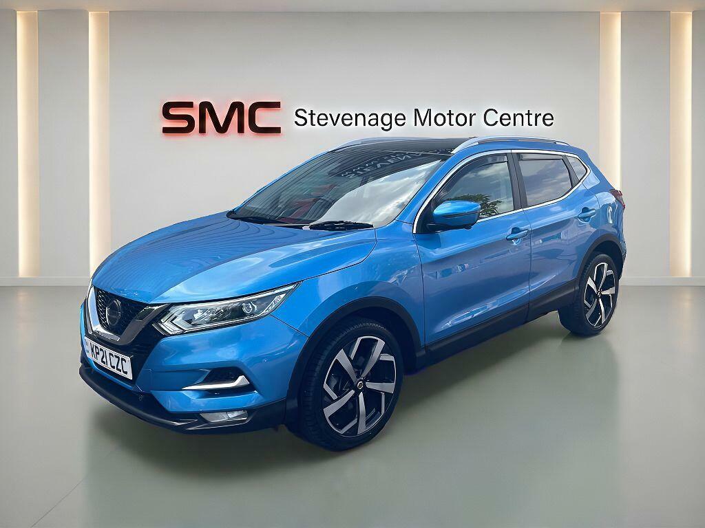 Nissan Qashqai 1.3 Dig-t N-motion Euro 6 Ss KP21CZC Blue #5