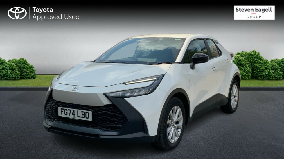 Toyota C-Hr 1.8 Vvt-h Icon Cvt Euro 6 Ss White #3