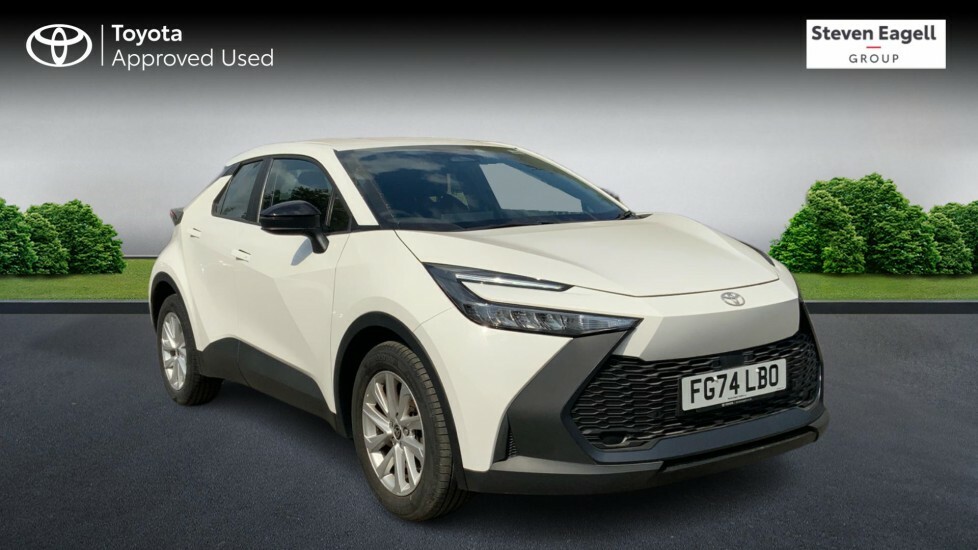 Toyota C-Hr 1.8 Vvt-h Icon Cvt Euro 6 Ss White