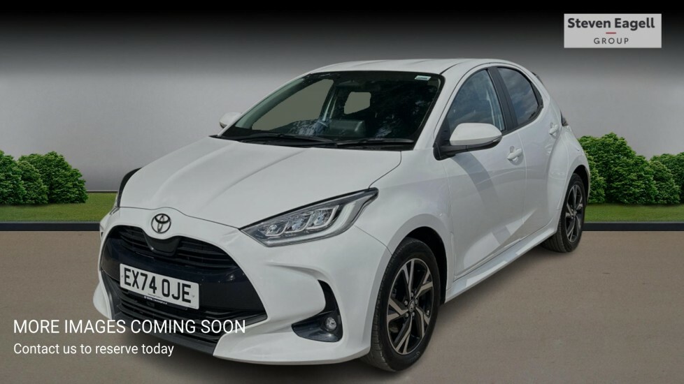 Toyota Yaris 1.5 Vvt-h Design E-cvt Euro 6 Ss EX74OJE White #3
