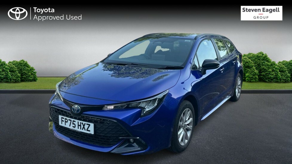 Toyota Corolla 2.0 Vvt-h Icon Touring Sports Hybrid Cv FP75HXZ Blue #3