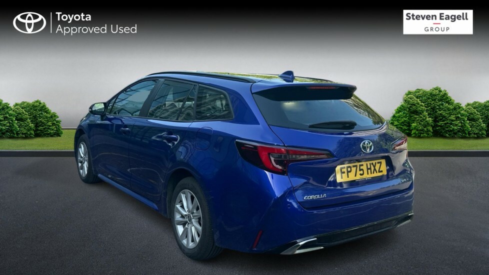 Toyota Corolla 2.0 Vvt-h Icon Touring Sports Hybrid Cv FP75HXZ Blue #4