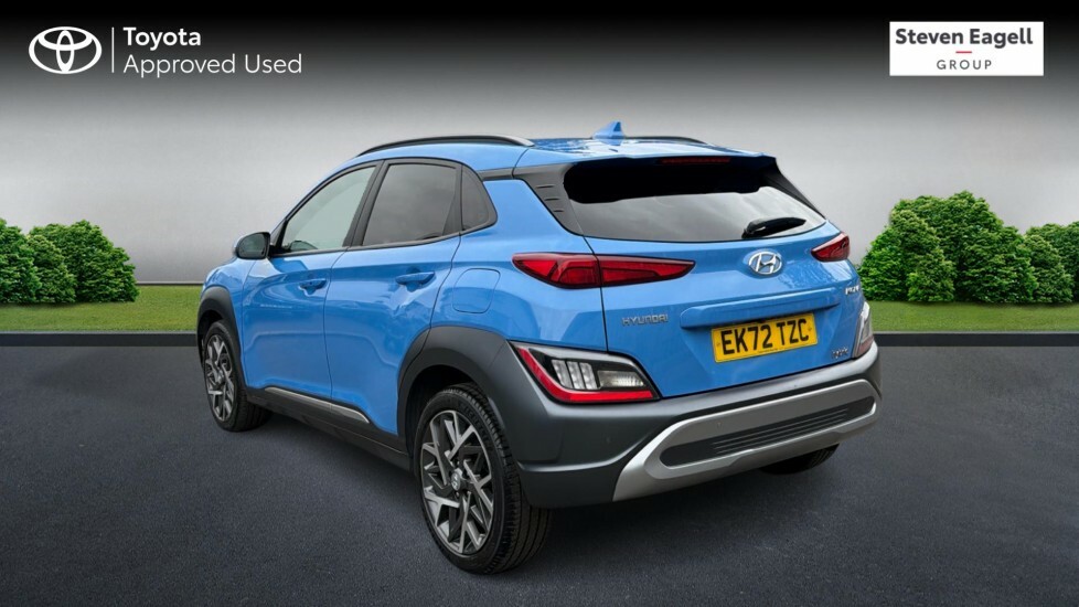 Hyundai Kona Kona Hev Premium My22 EK72TZC Blue #4