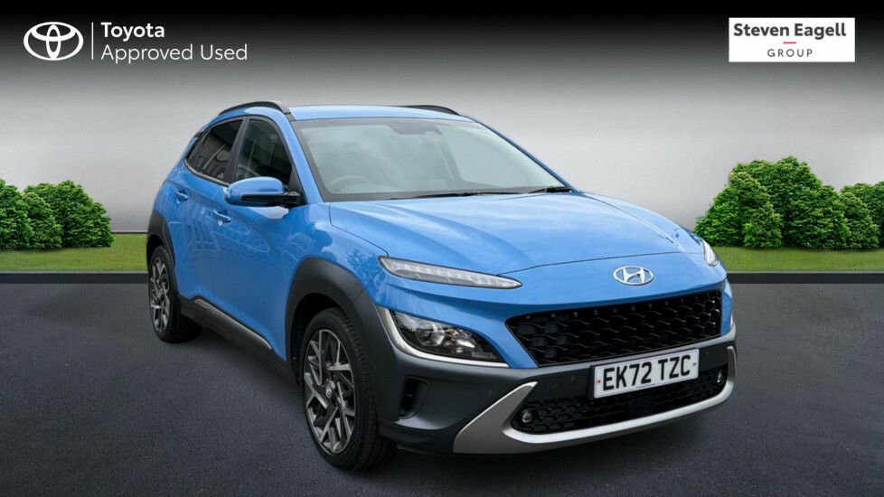 Hyundai Kona Kona Hev Premium My22 EK72TZC Blue
