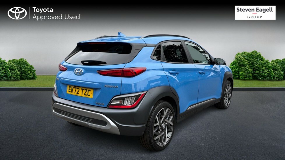 Hyundai Kona Kona Hev Premium My22 EK72TZC Blue #2